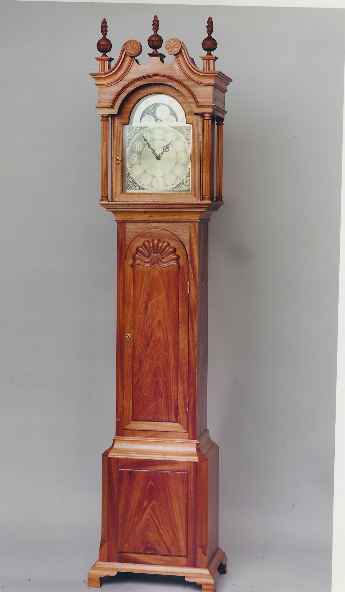 Newport tall cas clock