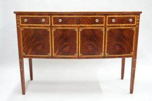 Portsmouth bow front sideboard