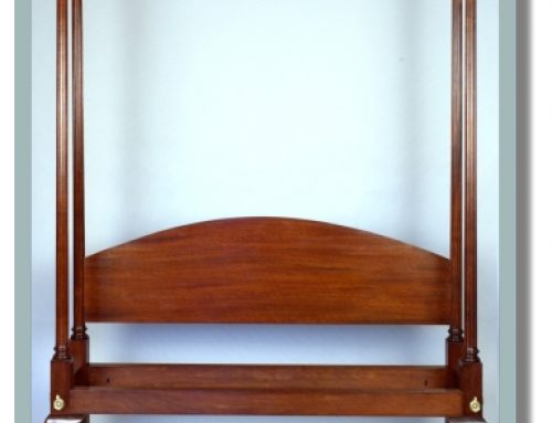 Ball and Claw Canopy Bed