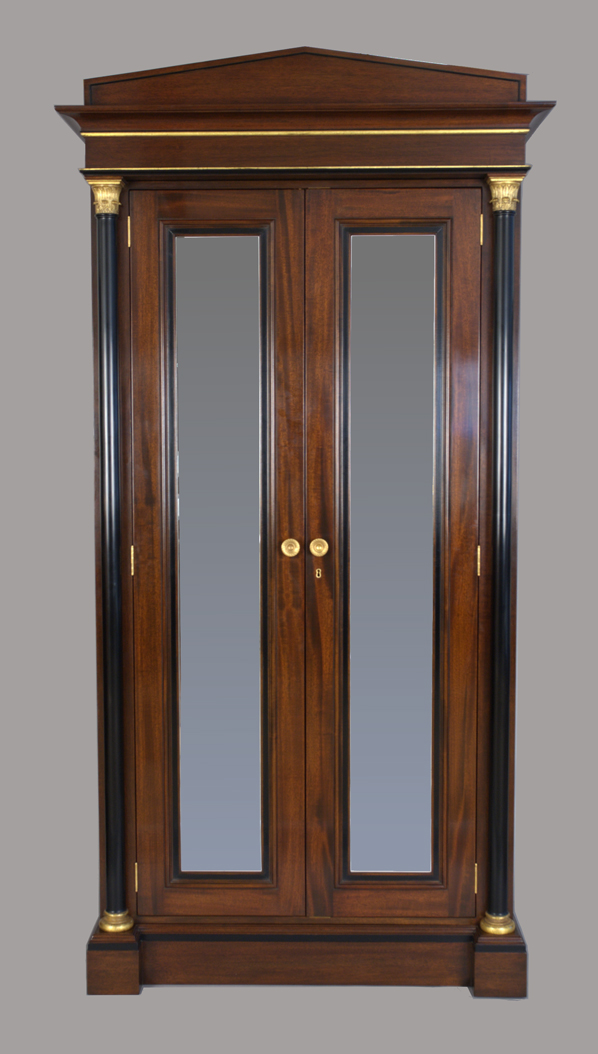 mahogany armoire