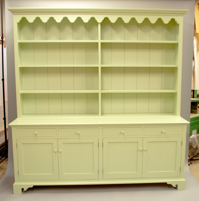 painted hutch