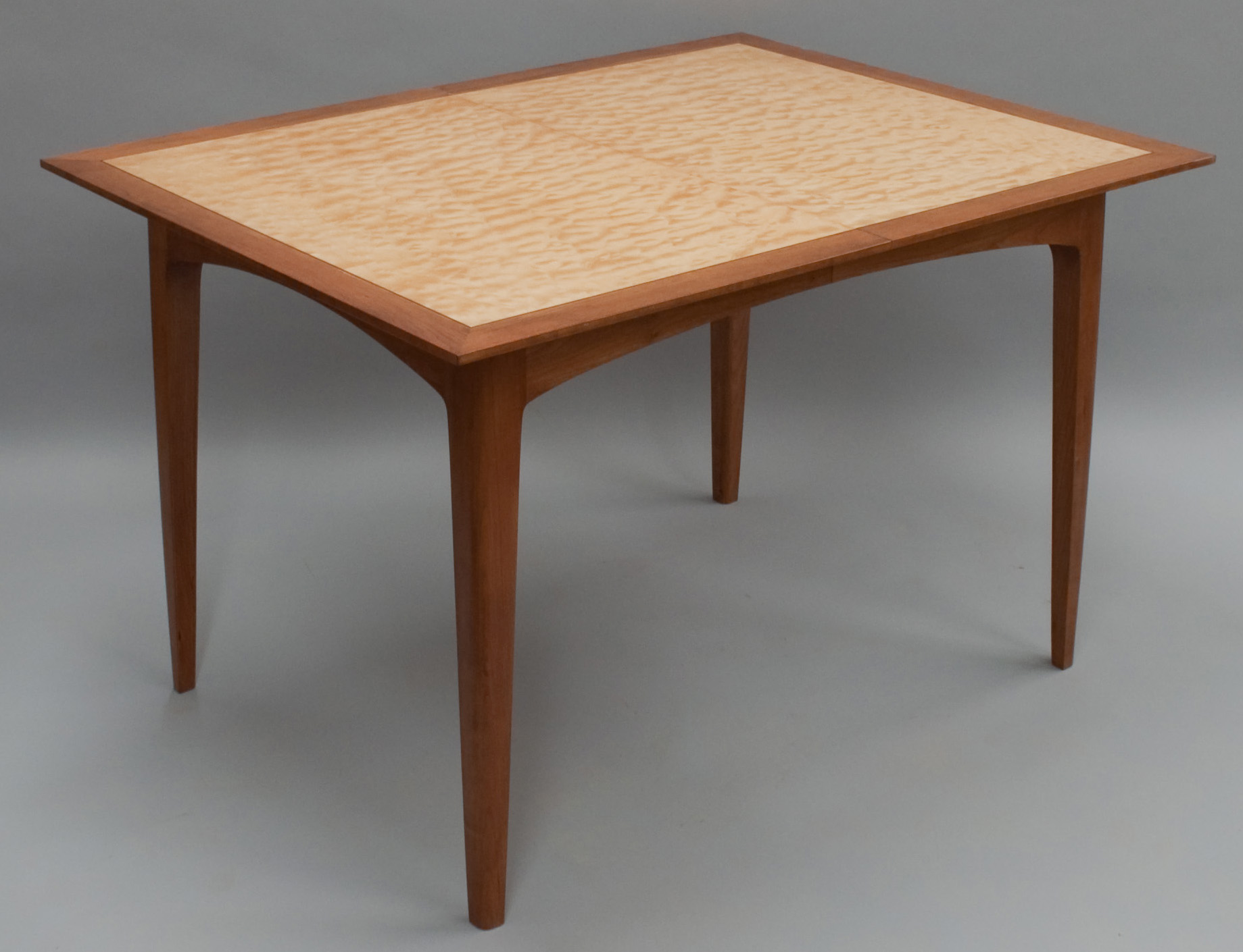 modern maple table