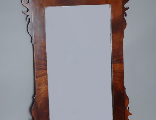 Federal Mahogany Hall Mirror